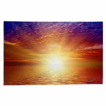 Sunset On Sea Rugs 66128610