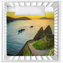 Sunset Over Dunquin Bay On Dingle Peninsula, Co.Kerry, Ireland Nursery Decor 52910918