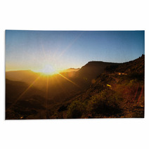 Sunset Over The Mountains Rugs 61731952