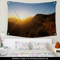 Sunset Over The Mountains Wall Art 61731952