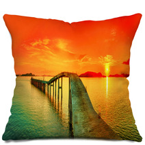 Sunset Panorama Pillows 42726025