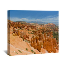 Sunset Point And Navajo Trail Wall Art 55885024