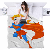 Super Girl Blankets 25289610