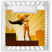 Super Hero - Female. Nursery Decor 47471612