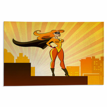 Super Hero - Female. Rugs 47471612