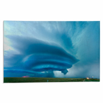 Supercell Near Vega In Texas, May 2012 Rugs 51046022