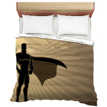 Superhero Background Bedding 35202860