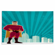 Superhero City Rugs 35234474