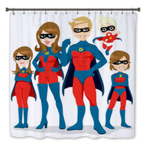 Superhero Family Costume Bath Decor 46084967