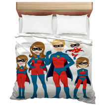Superhero Family Costume Bedding 46084967