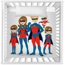 Superhero Family Costume Nursery Decor 46084967