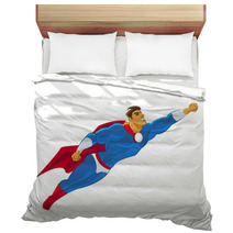 Superhero Flying Bedding 49220690