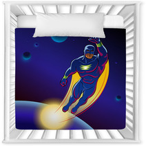 Superhero. Vector Illustration On A Background Nursery Decor 64508160