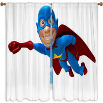 Superheros Window Curtains 5396689