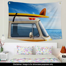Surf Van Wall Art 11044594