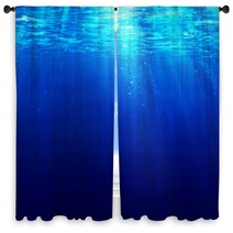 Surface Of The Sea Window Curtains 11734691