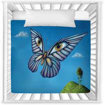 Surreal Butterfly Nursery Decor 58288006