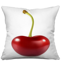 Sweet Cherry, Vector Icon Pillows 66120356