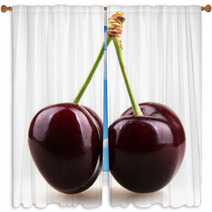 Sweet Cherry Window Curtains 53194568