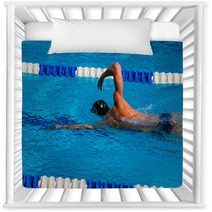 Swimming Stock Image Nursery Decor 77905575