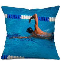Swimming Stock Image Pillows 77905575