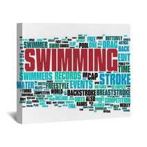 Swimming Wall Art 18032457