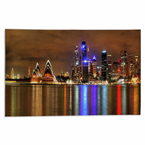 Sydney Harbour With Opera House And Bridge Rugs 43637580