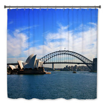 Sydney Opera House And Harbour Bridge Bath Decor 3762925