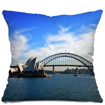 Sydney Opera House And Harbour Bridge Pillows 3762925