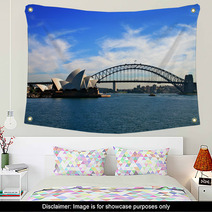 Sydney Opera House And Harbour Bridge Wall Art 3762925