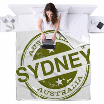 Sydney Stamp Blankets 67695980