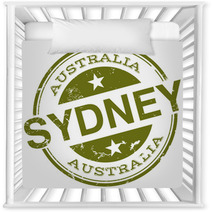 Sydney Stamp Nursery Decor 67695980