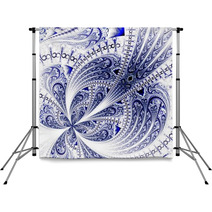 Symmetrical Fractal Flower, Digital Artwork For Creative Graphic Backdrops 60811885