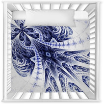 Symmetrical Fractal Flower, Digital Artwork For Creative Graphic Nursery Decor 60811913