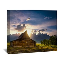 T A Moulton Barn After The Storm Wall Art 54432637