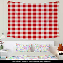 Tablecloth Pattern Wall Art 63153872
