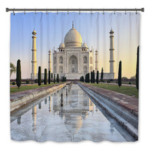 Taj Mahal At Sunrise Bath Decor 48604470