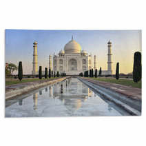 Taj Mahal At Sunrise Rugs 48604470
