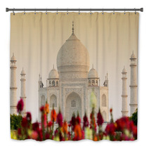 Taj Mahal In Sunset Light Agra Uttar Pradesh India Bath Decor 67303201