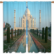 Taj Mahal Window Curtains 2500170
