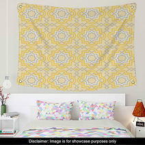 Tangled Lattice Pattern Wall Art 64846407