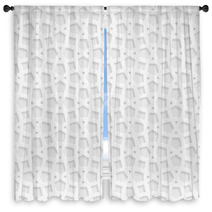 Tangled Lattice Pattern Window Curtains 66644129