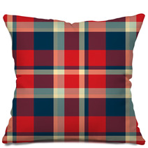 Tartan Seamless Pattern Background Pillows 65731765