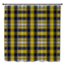 Tartan Traditional Checkered British Fabric Seamless Pattern Bath Decor 64157526