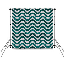 Teal And Gray Wavy  Textured Fabric Background Backdrops 58181852