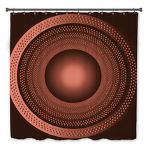 Technology Brown Background With Circle Bath Decor 71248556