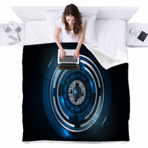 Technology Design Background Blankets 68327594