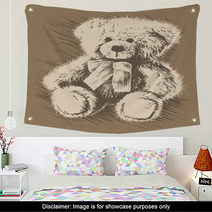 Teddy Bear Wall Art 55315455