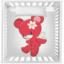 Teddy Bear With Wings Nursery Decor 34581536
