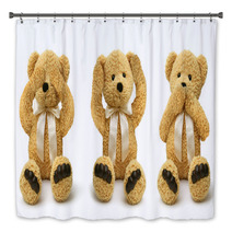 Teddy Bears See Hear Speak No Evil Bath Decor 68534289